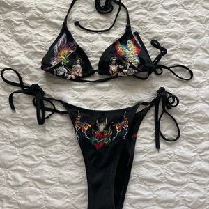 Ed hardy x siberia hills bikini